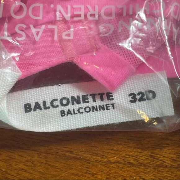 Aerie Smoothez Pink‎ Balconette Mesh Underwire Bra NWT Size 36C - Picture 4 of 4